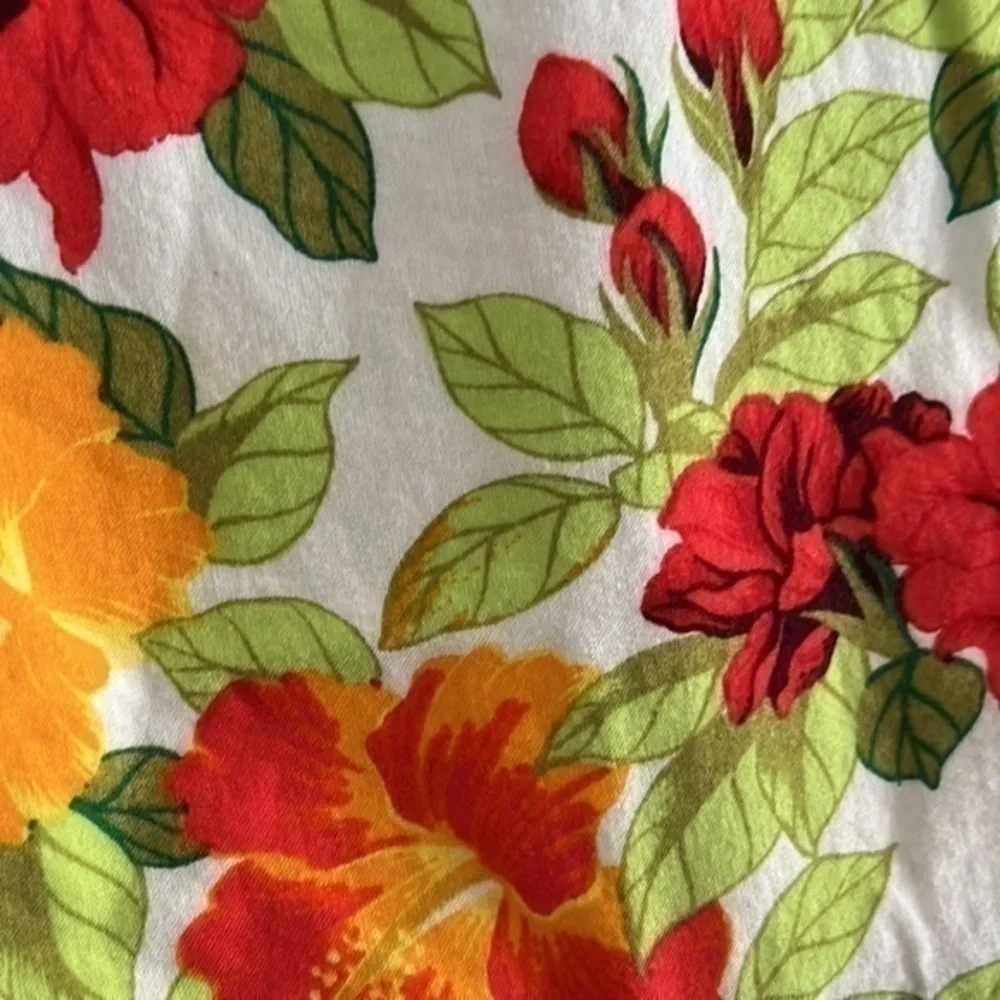 Gap Dress 5T Floral Sleeveless Uneven Hem